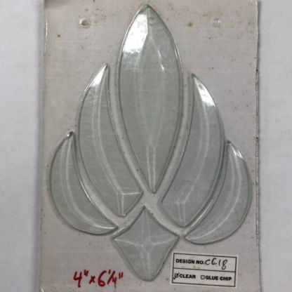 Cross Beveled Glass Cluster -CC18 - Image 2