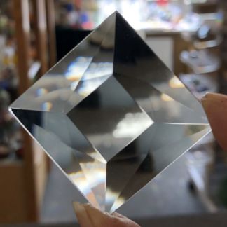 1 3/4" x 1 13/4" Multi Facet Square Bevel #1846