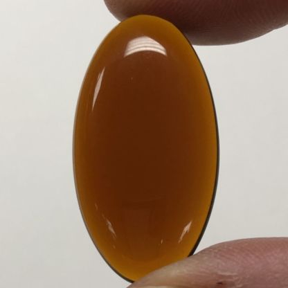 Medium Amber Smooth Oval Jewel HM3619-21 - Image 2