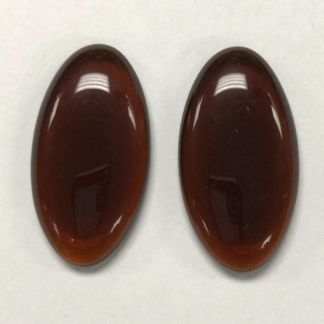 Medium Amber Smooth Oval Jewel HM3619-21