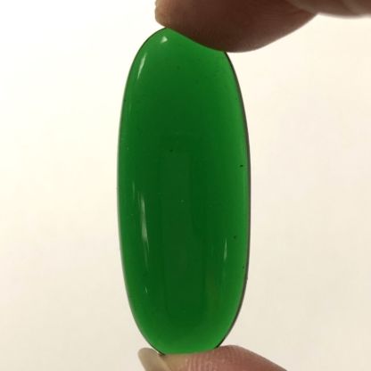 Smooth Oval Jewel Dk Green - HM4518-031 -18/45mm - Image 2