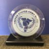 Army Reserve Etched 6" Glass Bevel