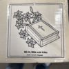 Bible w/ Lillies Clear Beveled Glass Cluster-RS16