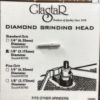 1/8" Grinding Standard Bit by Glastar