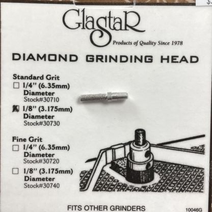 1/8" Grinding Standard Bit by Glastar