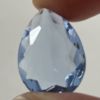 Teardrop Pressed Double Jewel #1825 Light Blue