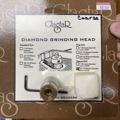 Glastar 3/4" Grinding Bit Coarse Grit
