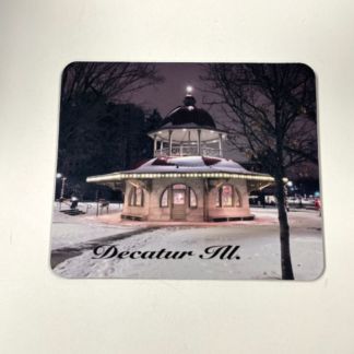 Decatur Mouse Pad-Transfer House Winter