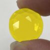 Faceted 15mm Round Jewel FR15-13 Yellow