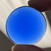 Smooth 35mm Round Jewel FB35-04 Blue