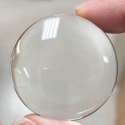 Smooth 40mm Round Jewel FB40-01 Clear