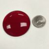Smooth 50mm Round Jewel FB50-10 Red - Image 2