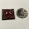 Faceted Square 25mm Jewel - Amethyst FQ25-06 - Image 2