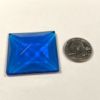 Faceted Square 40mm Jewel - Turquoise FQ40-05 - Image 3