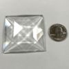 Faceted Square 50mm Jewel - Clear FQ50-01 - Image 3