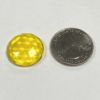Faceted 20mm Round Jewel FR20-13 Yellow - Image 2