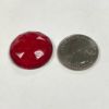 Faceted 25mm Round Jewel FR25-10 Red - Image 2