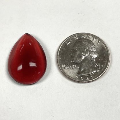Smooth Teardrop Jewel HD2518-340 Cranberry - Image 2