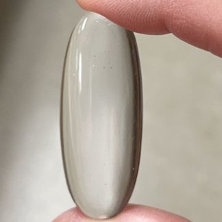 Smooth Oval Jewel - Clear HM4518-01