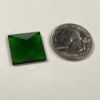 Pyramid Square 18mm Jewel - Green PT18-03 - Image 2