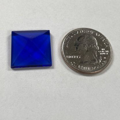 Pyramid Square 18mm Jewel - Blue PT18-04 - Image 2