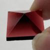 Pyramid Square 26mm Jewel - Red PT26-10