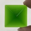 Pyramid Square 26mm Jewel - Green PT26-03