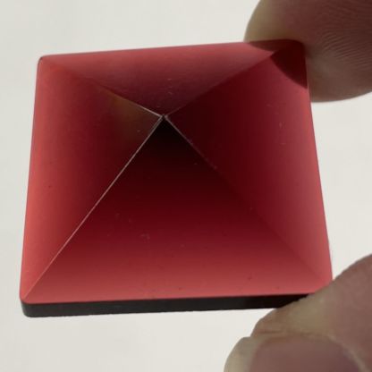 Pyramid Square 26mm Jewel - Pink PT26-340