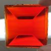 Square 50mm Jewel - Red QST50-10
