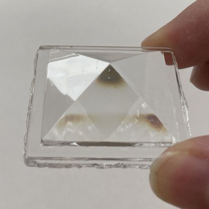 Square 40mm Jewel - Clear QT40-01 - Image 2