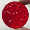 Round Texture 65mm (2 1/2") Jewel- Red WM65-10 - Image 4