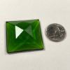 Faceted Square 40mm Jewel- Green FQ40-03 - Image 3