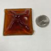 Old World Square 50mm Jewel - Amber CR50-02 - Image 2