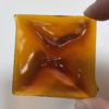 Old World Square 50mm Jewel - Amber CR50-02