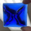 Old World Square 50mm Jewel - Blue CR50-04