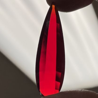 Teardrop Faceted Jewel-FD5015-10 Red - Image 3