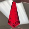 FN62-10 Pressed Pentagon Jewel-Red - Image 2