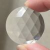 Faceted 30mm Round Jewel FR30-01 Clear