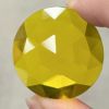 Faceted 30mm Round Jewel FR30-13 Yellow