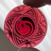 Victorian Round 40mm Jewel- Pink VFR40-340