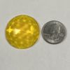 Faceted 35mm Round Jewel FR35-013 Yellow - Image 2