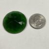 Faceted 35mm Round Jewel FR35-03 Green - Image 2