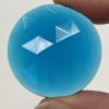 Faceted 35mm Round Jewel FR35-05 Turquoise