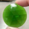 Faceted 40mm Round Jewel FR40-03 Green