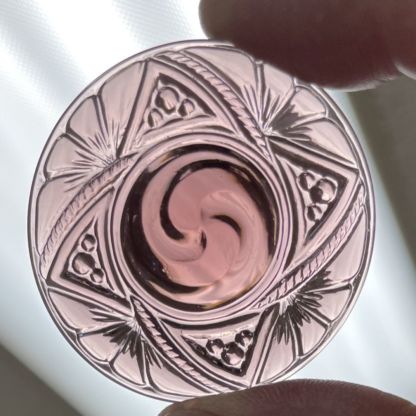 Victorian Round 40mm Jewel- Amethyst VFR40-06