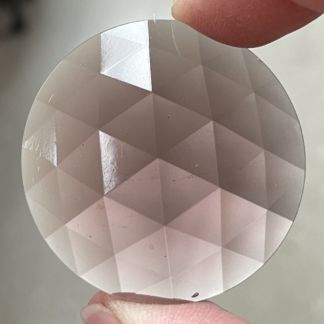 Faceted 40mm Round Jewel FR40-06 Amethyst