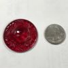 Victorian Round 40mm Jewel- Red VFR40-10 - Image 2