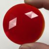 Faceted Round 50mm 2" Jewel FR50-10 Red