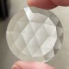 Faceted 35mm Round Jewel FR35-01 Clear