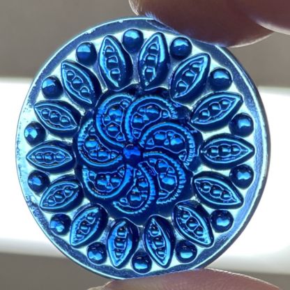 Textured 35mm Jewel JE35-04 Blue